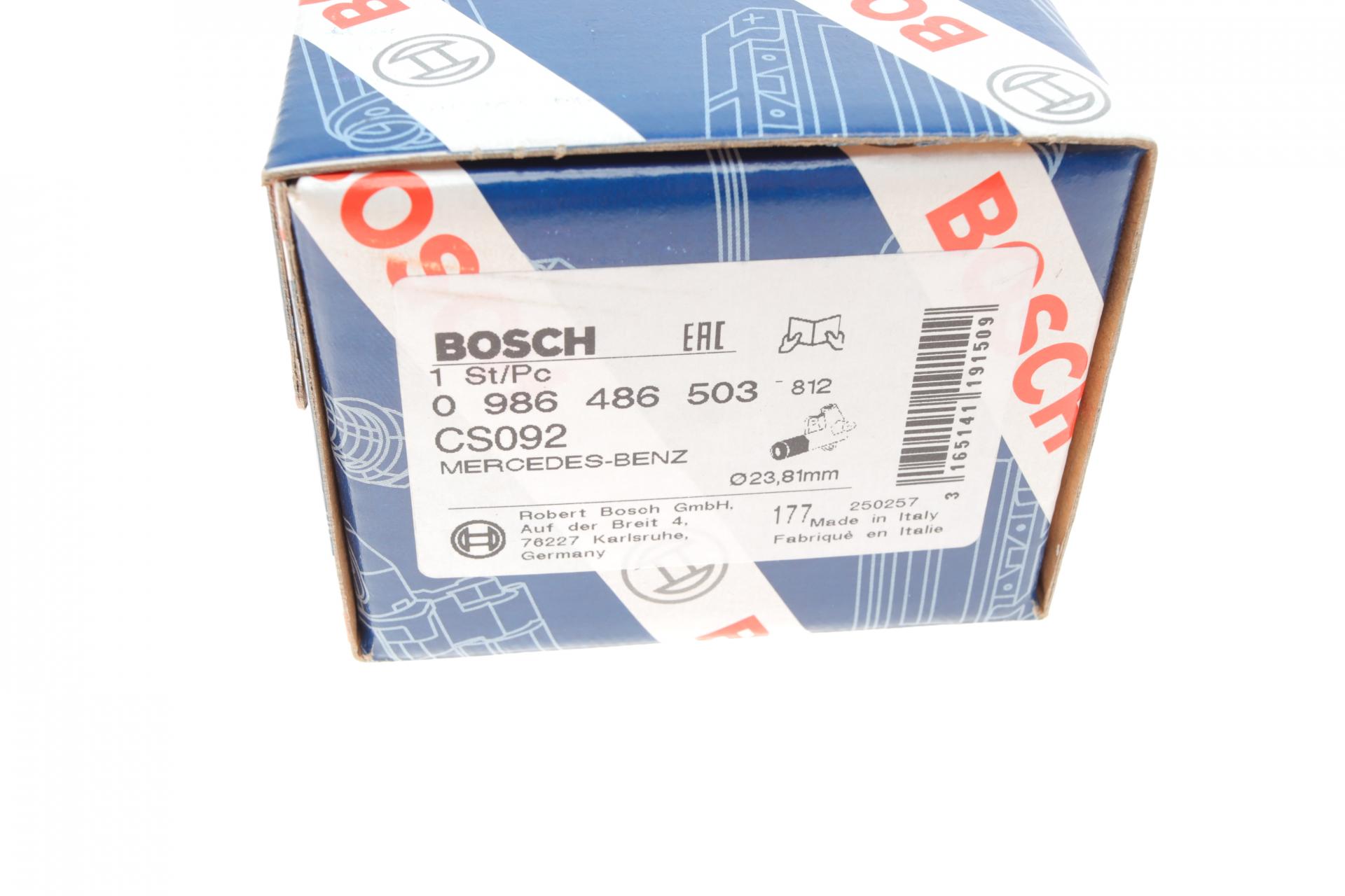 0986486503 BOSCH Цилиндр сцепления (рабочий) MB 190 (W201) 82-93/E-class (W124) 93-98/G-class (W461) 89-