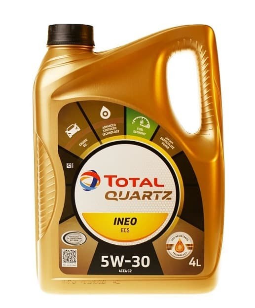 216635 TOTAL Моторное масло Total Quartz INEO ECS 5W-30 4 л