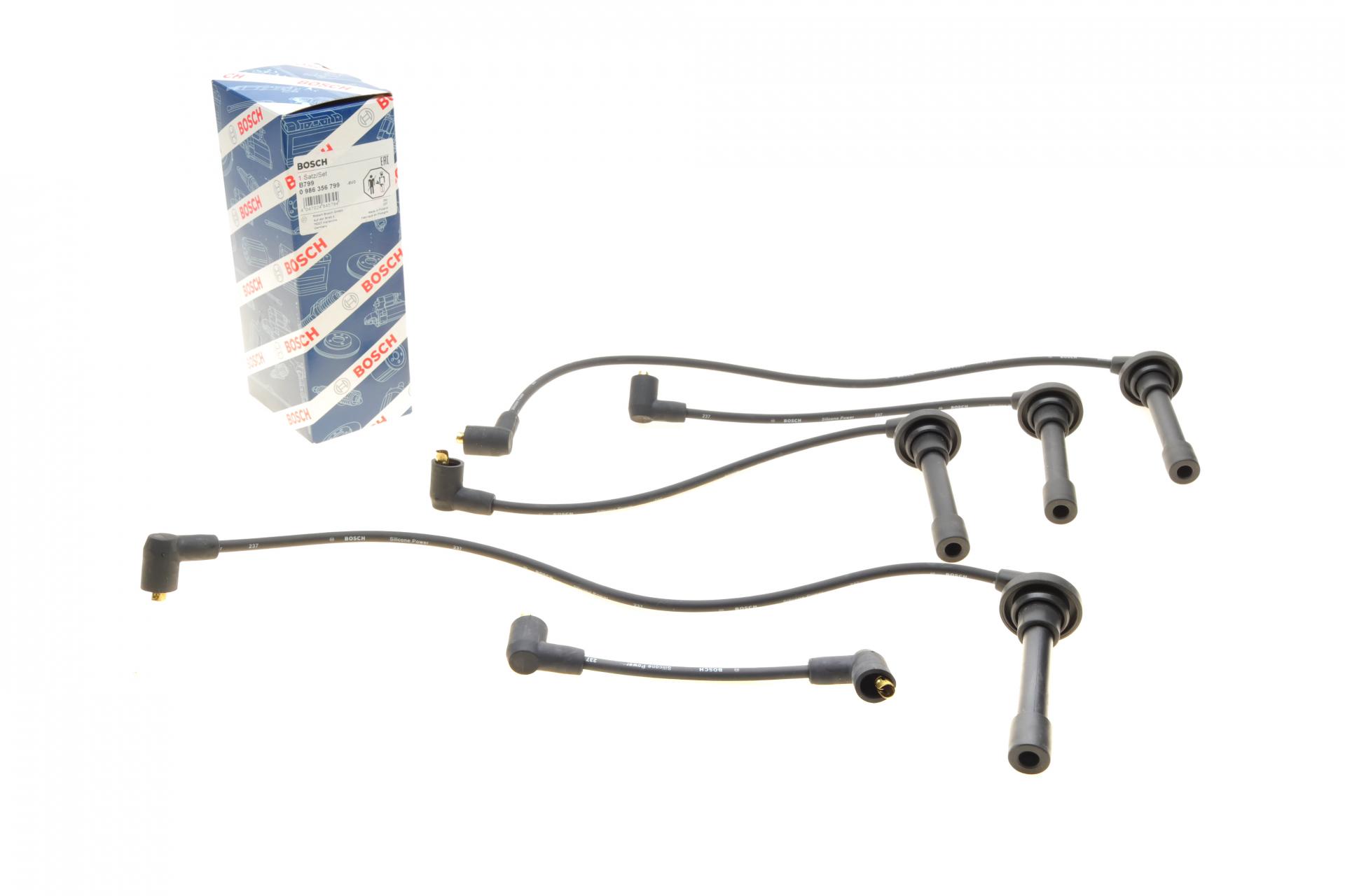 0986356799 BOSCH Провода зажигания Nissan Primera/Sunny 2.0 90-96 (к-кт)