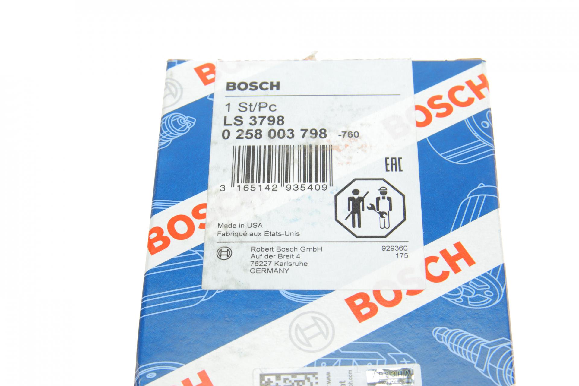 0258003798 BOSCH Лямда-зонд