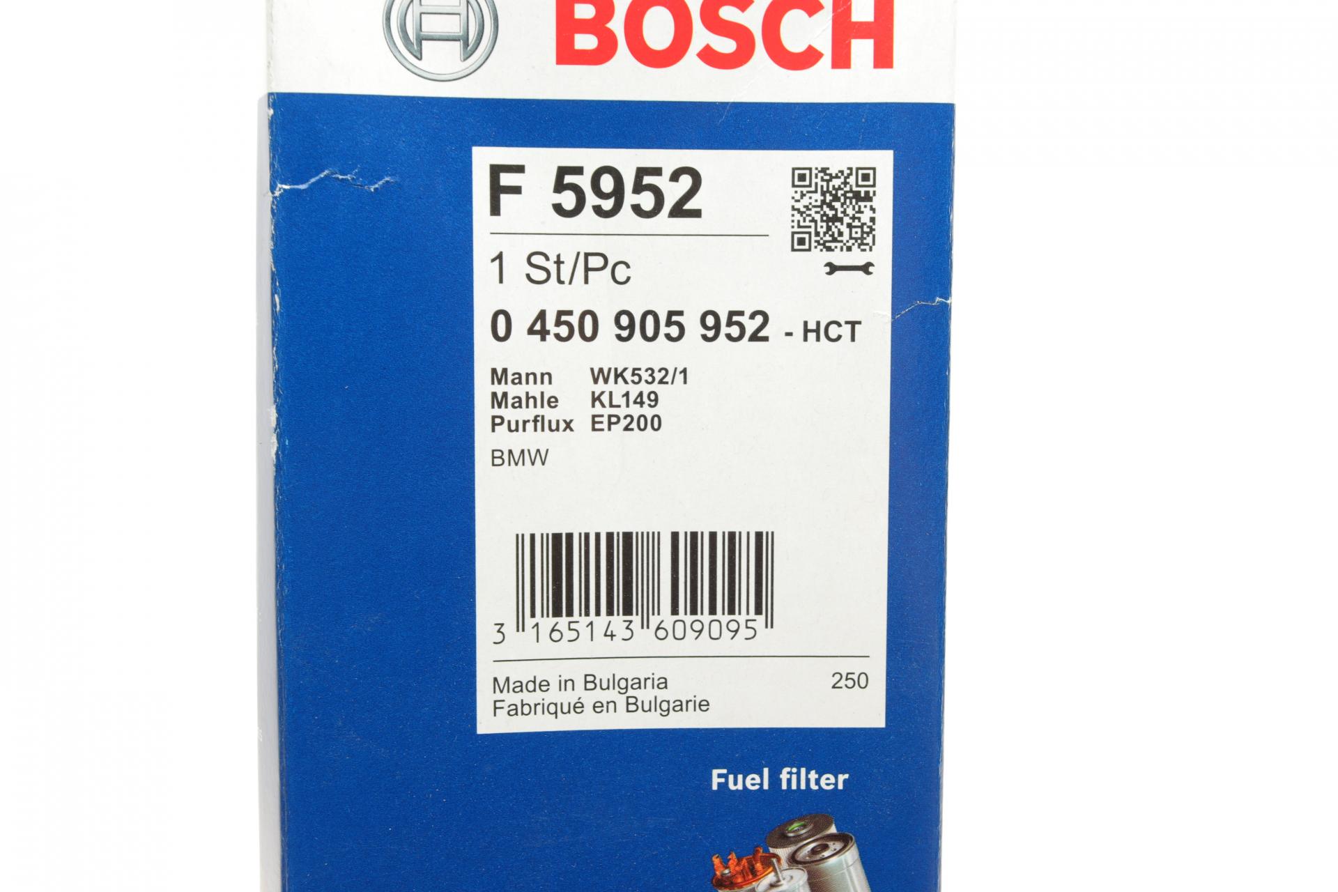 0450905952 BOSCH Топливный фильтр