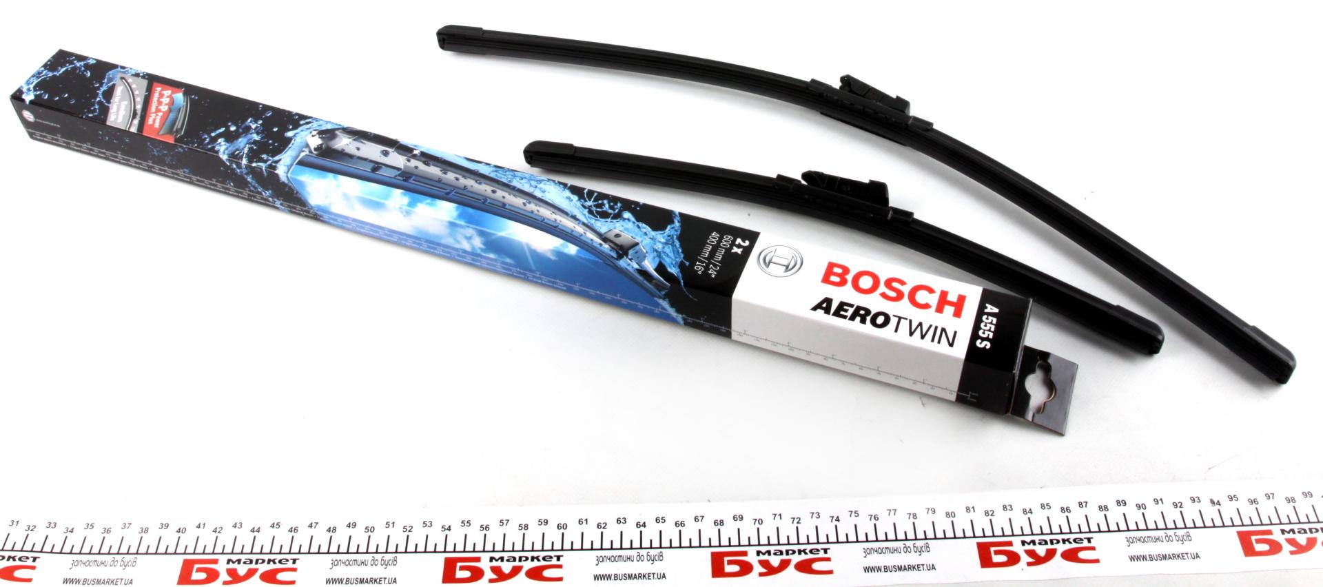 3397007555 BOSCH Щетки стеклоочистителя (600/400mm) VW Polo/Skoda Rapid 09-