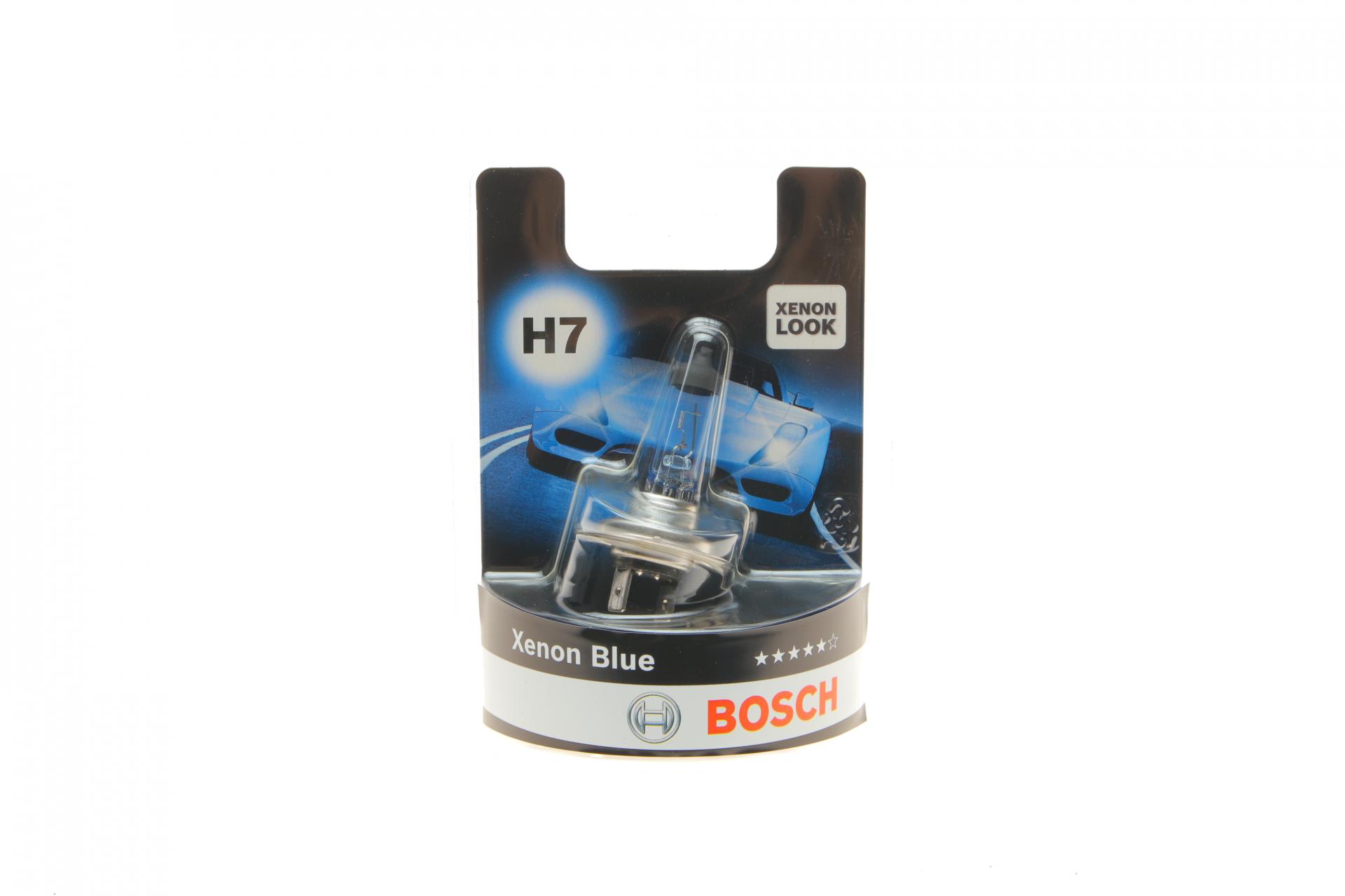 1987301013 BOSCH Автолампа H7 12V 55W PX26d  Xenon Blue