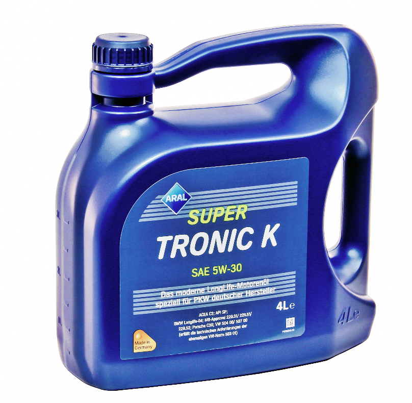 15DBCD ARAL Масло двигателя, ARAL Super Tronic K 5W-30 4L