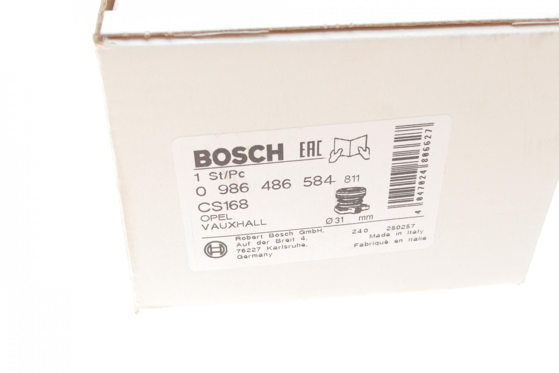 0986486584 BOSCH Центральный выключатель, система сцепления