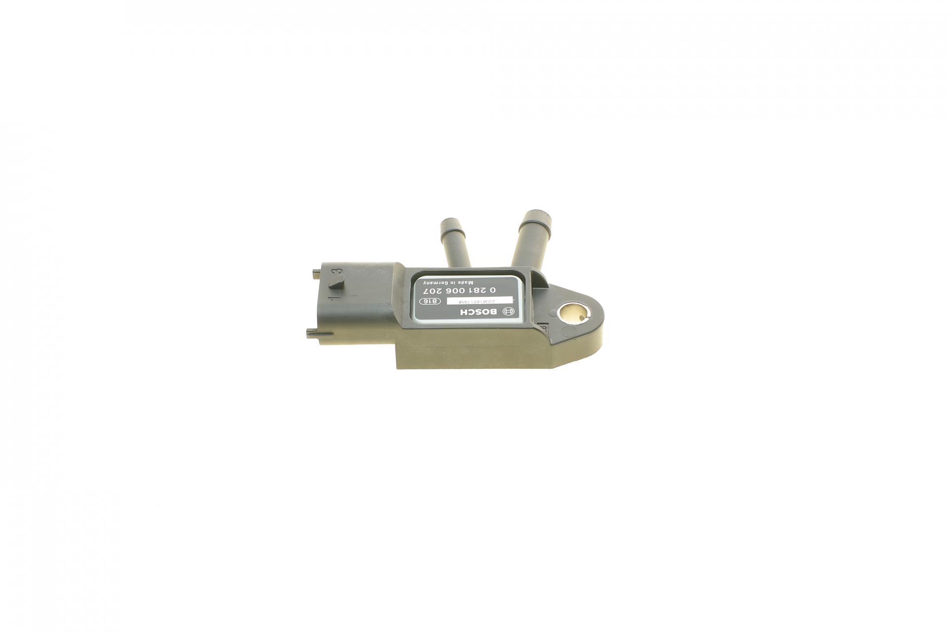 0281006207 BOSCH Датчик давления выхлопных газов Renault Megane/Kangoo/Scenic 1.5/1.6dCi 09-