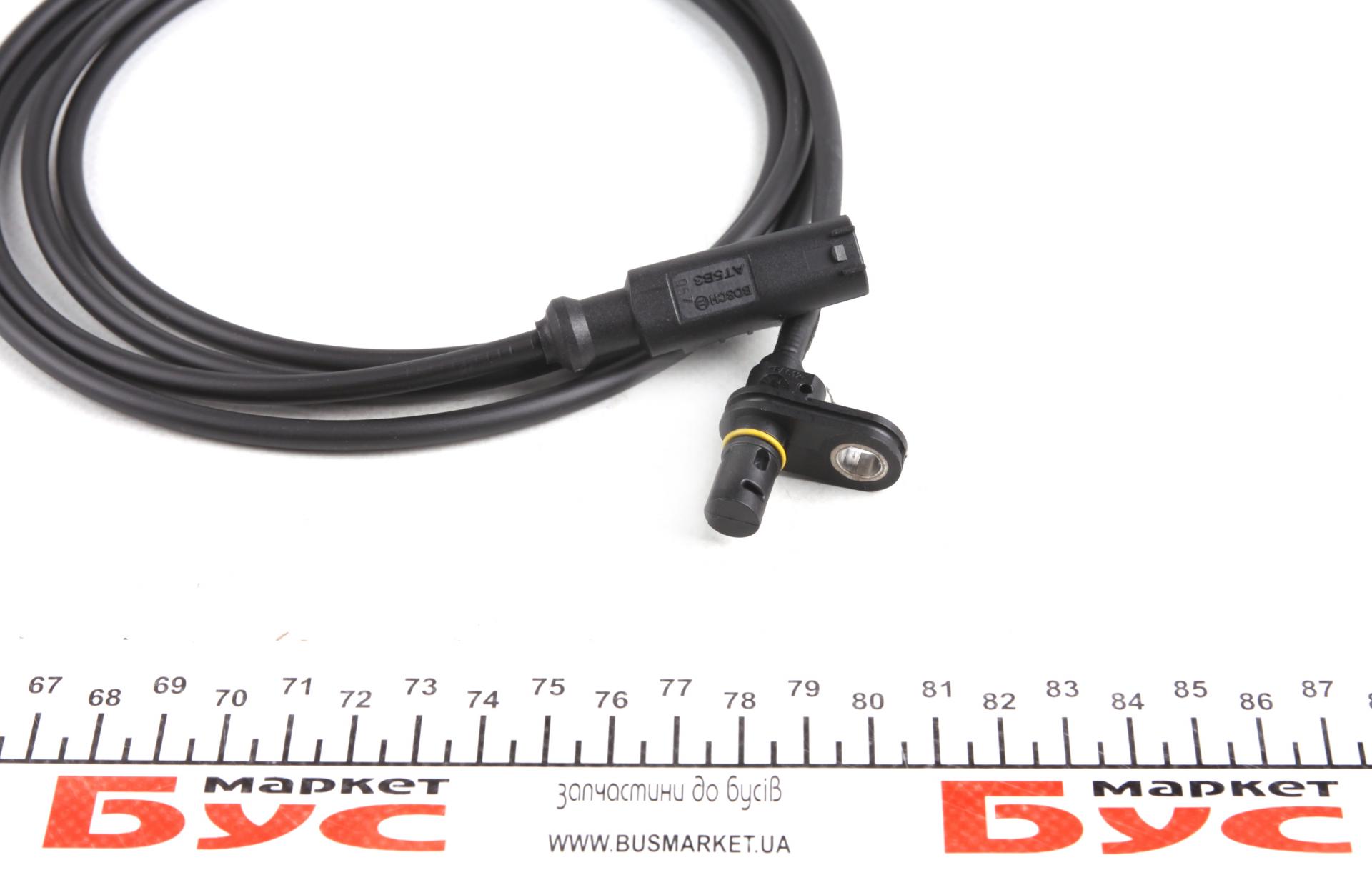 0265009338 BOSCH Датчик ABS (задний) MB Sprinter/VW Crafter 06- (L)
