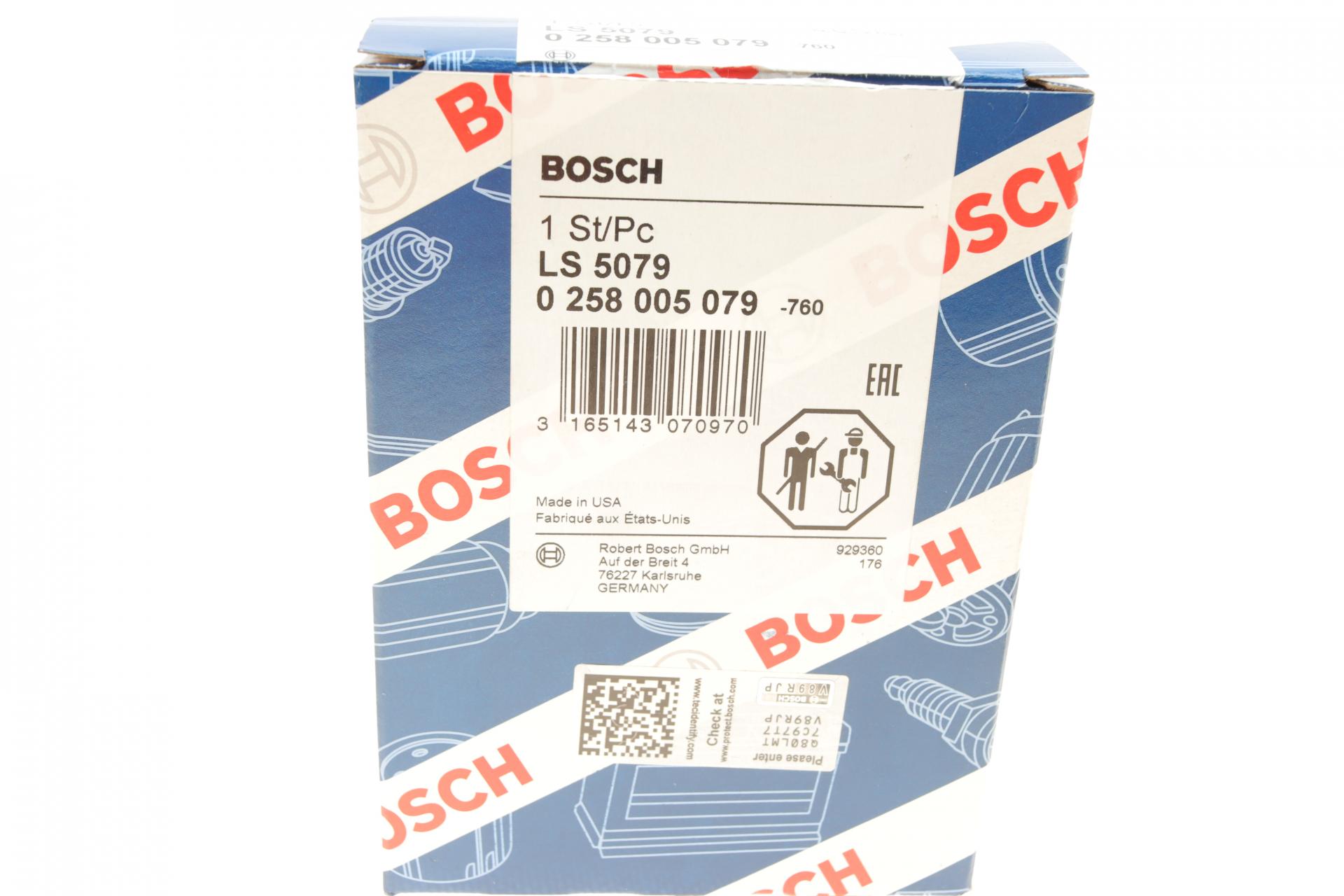 0258005079 BOSCH Лямда-зонд