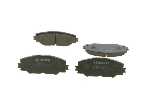 0986494174 BOSCH Комплект тормозных колодок, дисковый тормоз