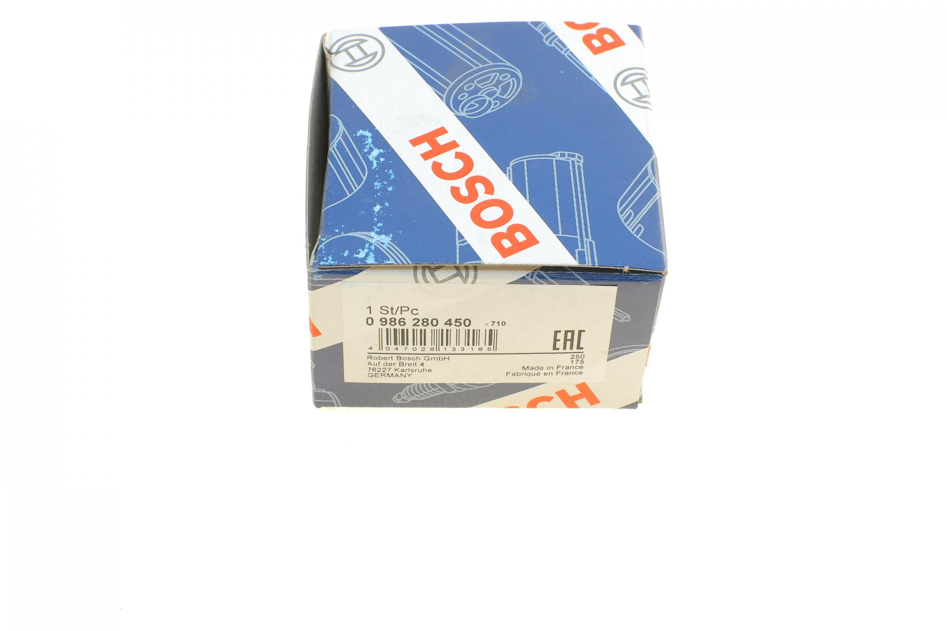 0986280450 BOSCH Датчик положения коленвала Fiat Scudo/Citroen Jumpy/Peugeot Expert 2.0 HDI 06- (серый)