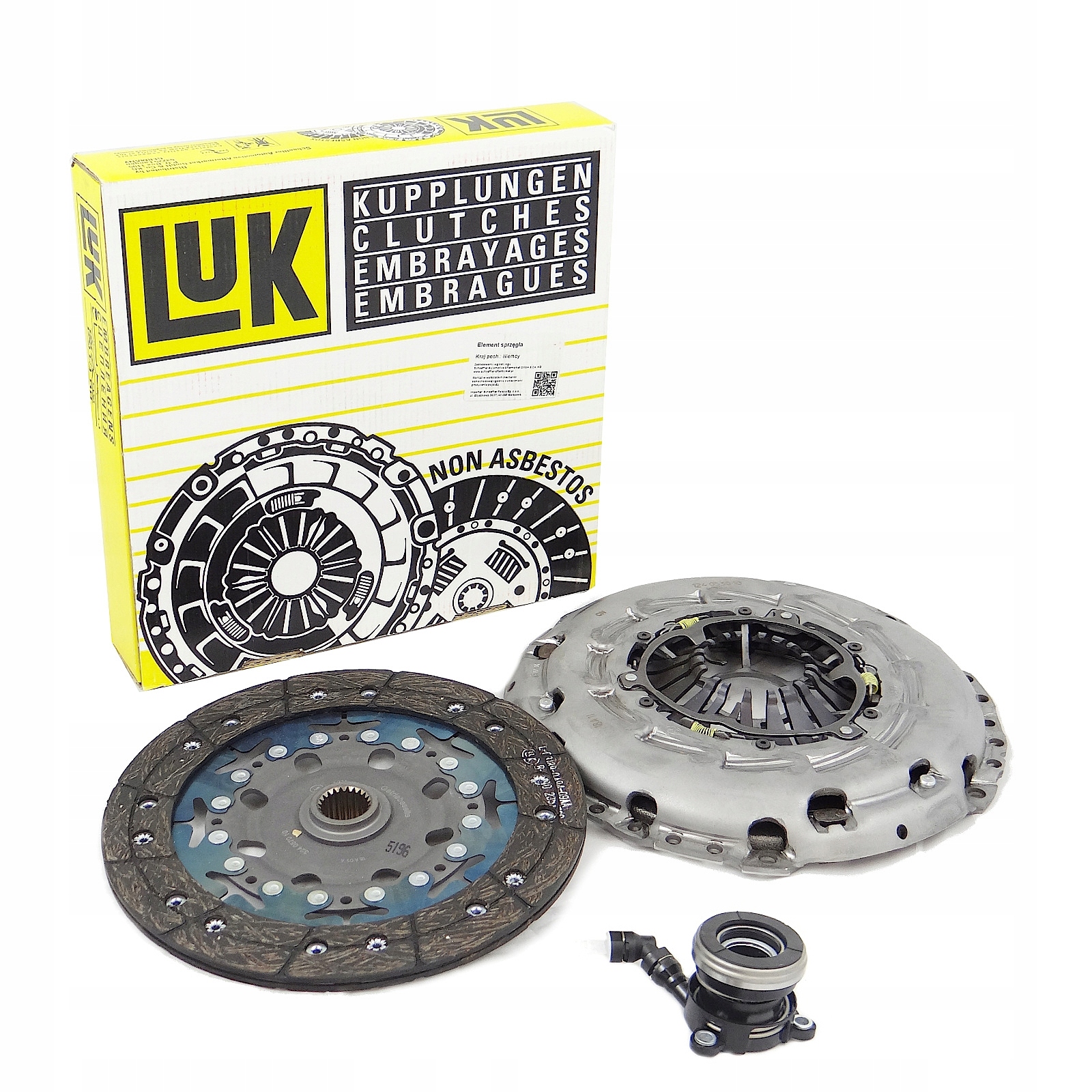 623341933 LUK Clutch kit with hydraulic bearing
