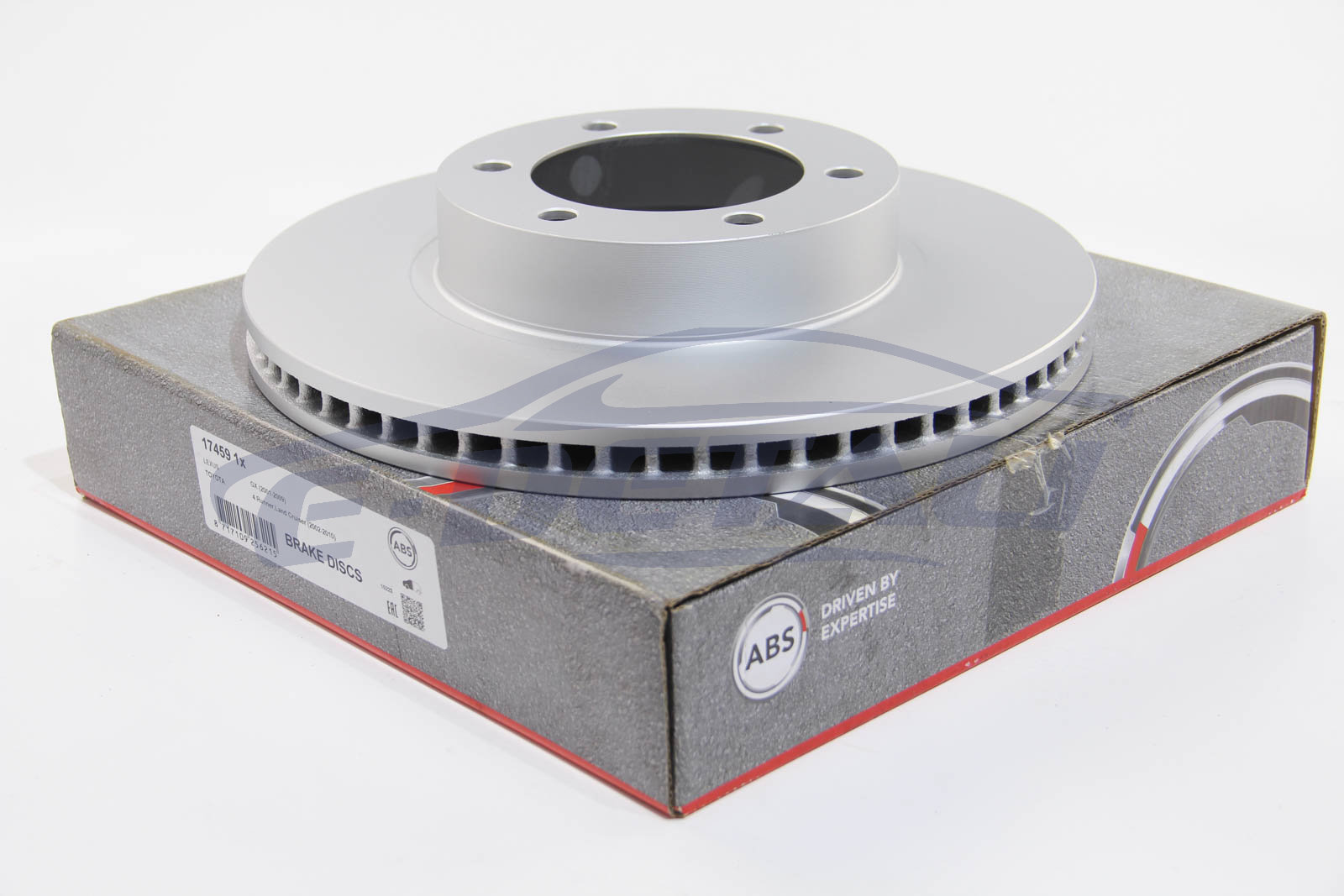 17459 A.B.S. Диск тормозной TOYOTA LAND CRUISER передн., вент. (пр-во ABS)