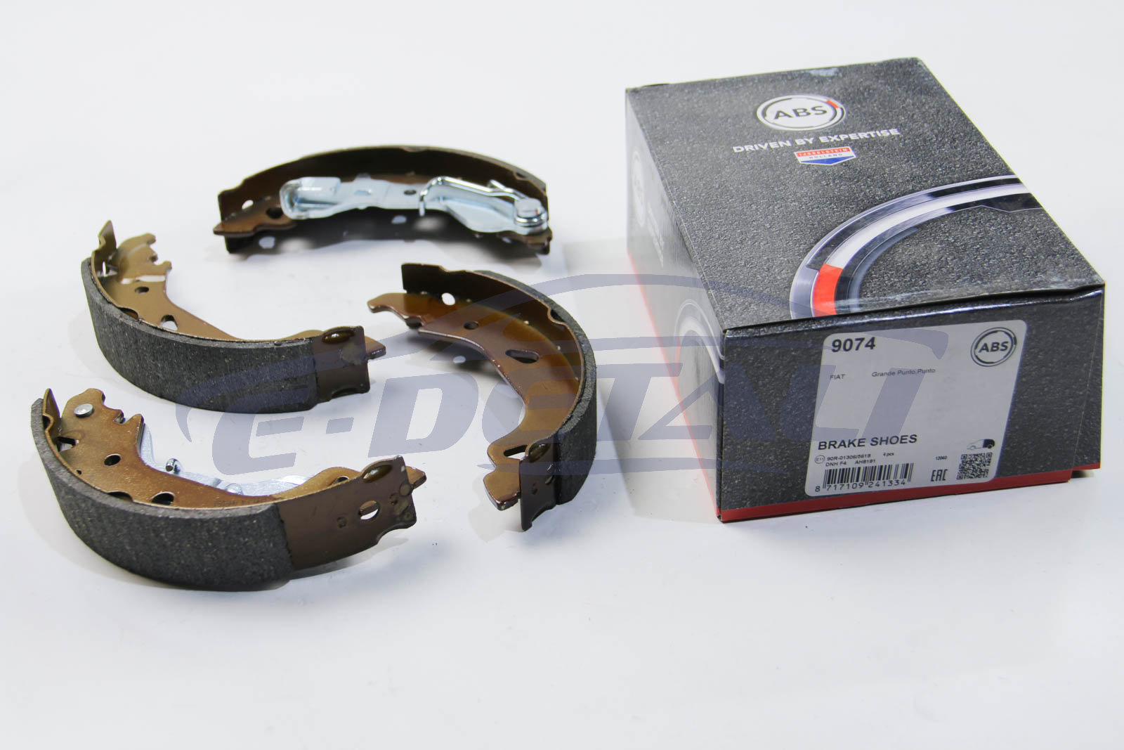 9074 A.B.S. Колодки тормозные задн. Punto/Grande Punto 99-12