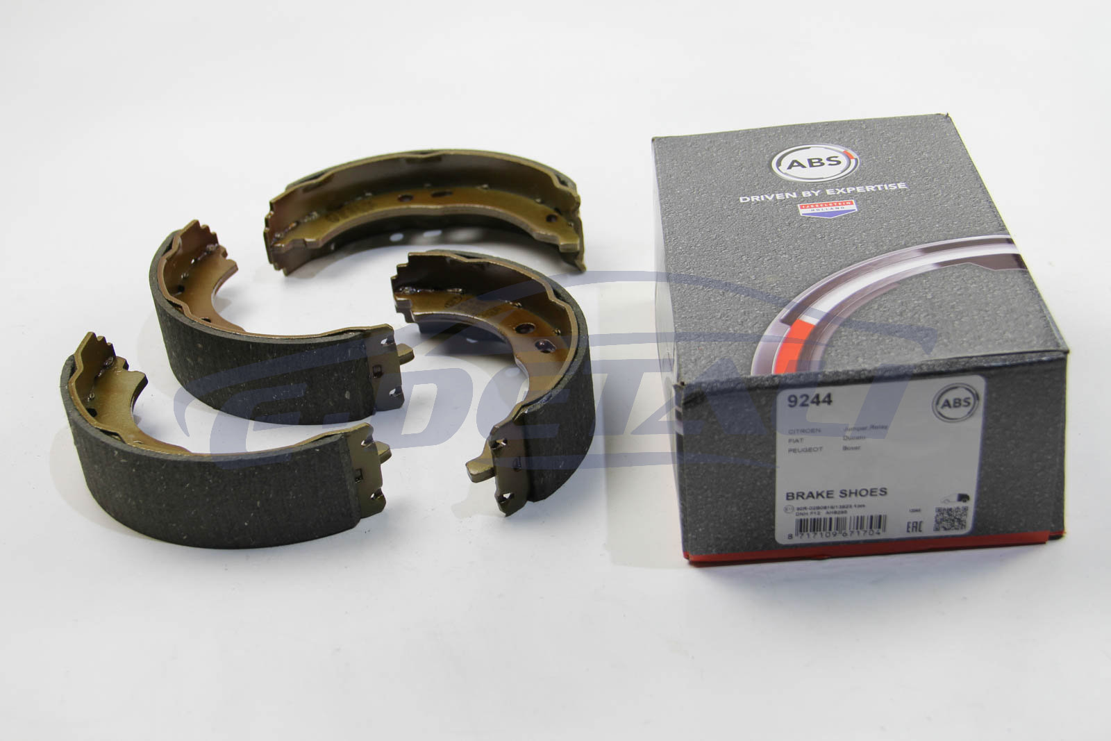 9244 A.B.S. Колодки ручного тормоза Ducato/Boxer 06- (Bendix)