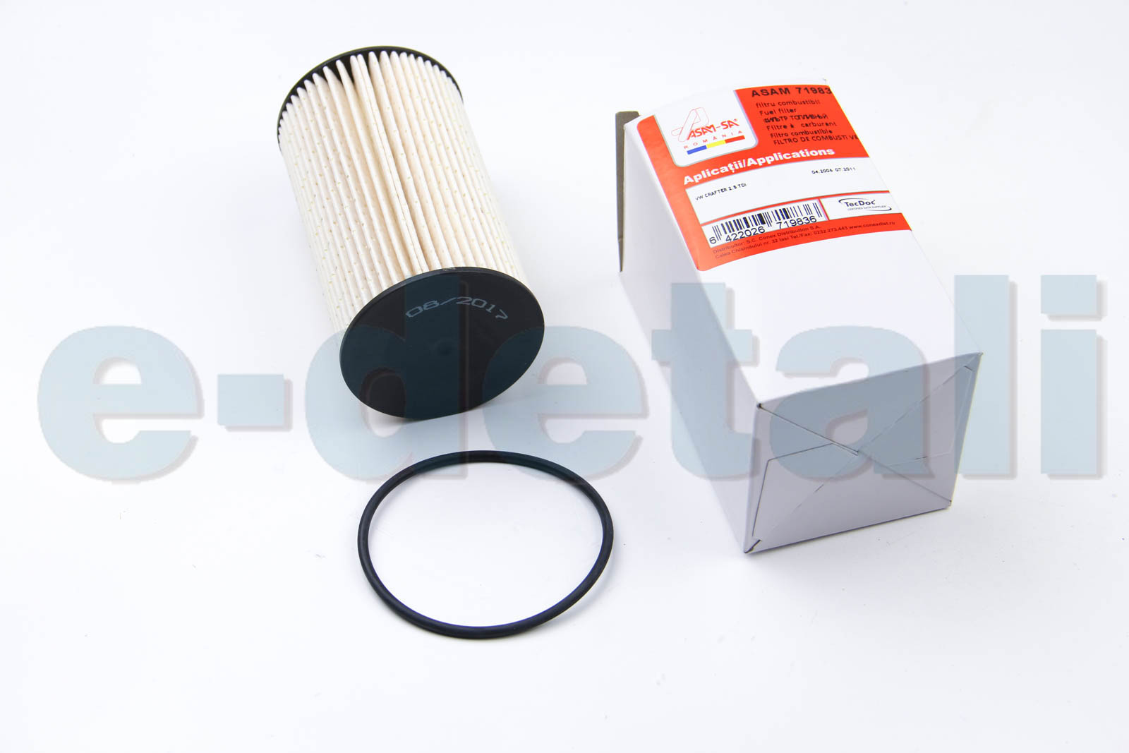 71983 ASAM ASAM VW Фильтр топливный H=130mm Crafter 30-50 2.5TDI 06-