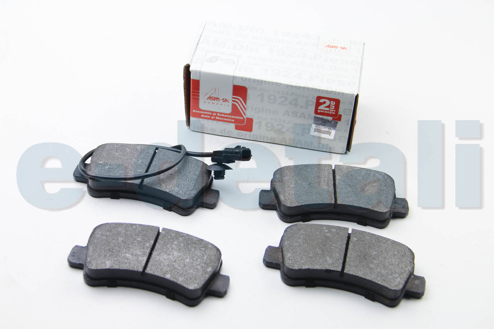 72623 ASAM Тормозные колодки перед. C-Elysee/C4/301/308 II 12- (Mando)