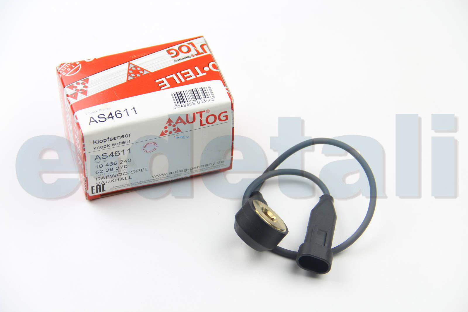 AS4611 AUTLOG Датчик детонации DAEWOO LANOS/ OPEL ASTRA/COMBO/VECTRA 1.3-2.2 94-