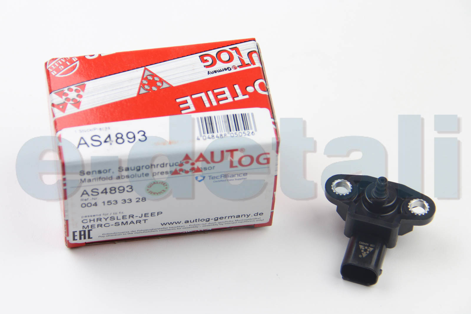AS4893 AUTLOG Датчик абсолютного давления коллектора AS4893 AUTLOG