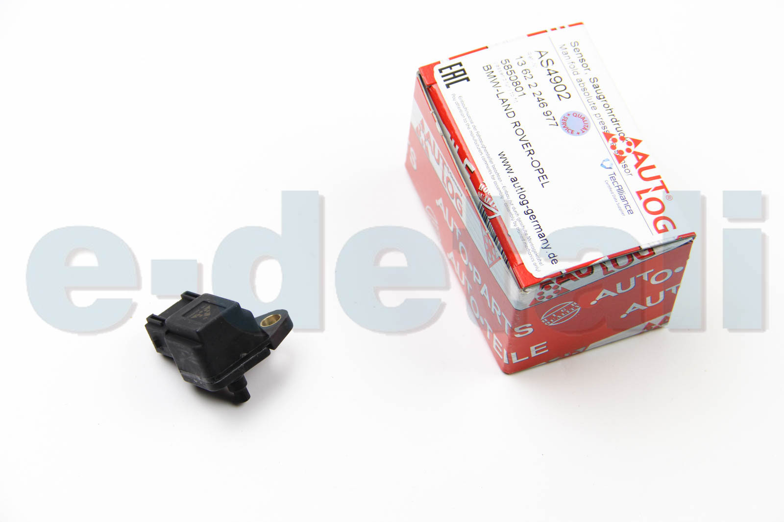 AS4902 AUTLOG Датчик давления наддува (3 конт.) BMW 3(E46)/5(E39,E60)/X5 (E53) 2.0D-3.9D 98-12