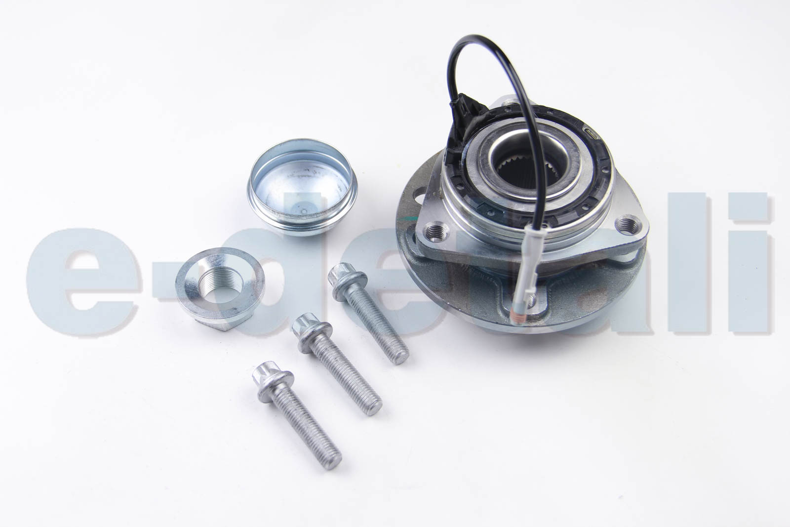 RS1238 AUTLOG Подшипник ступицы передней (со ступицей) Astra H 04-10 (5 отв.)