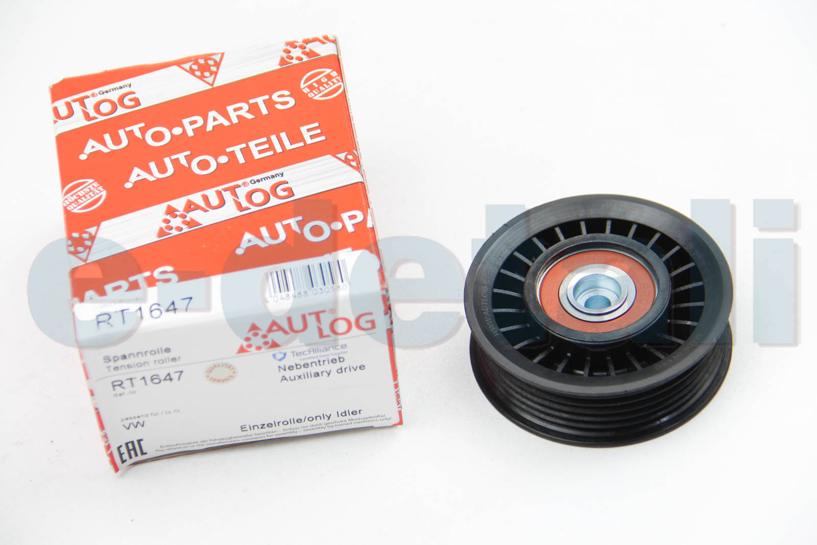 RT1647 AUTLOG Ролик натяжной генератора Crafter 2.5TDI 06-