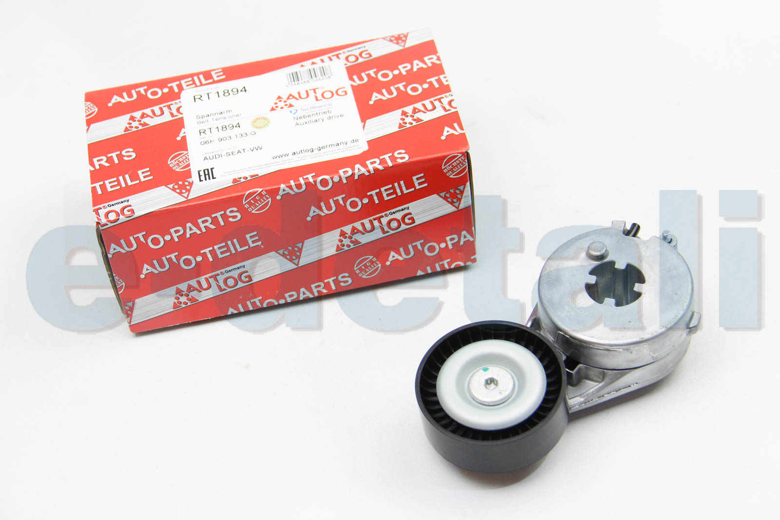 RT1894 AUTLOG Натяжитель ремня генератора A4/A6/Q5/Amarok 08- 1.8/2.0TFSI
