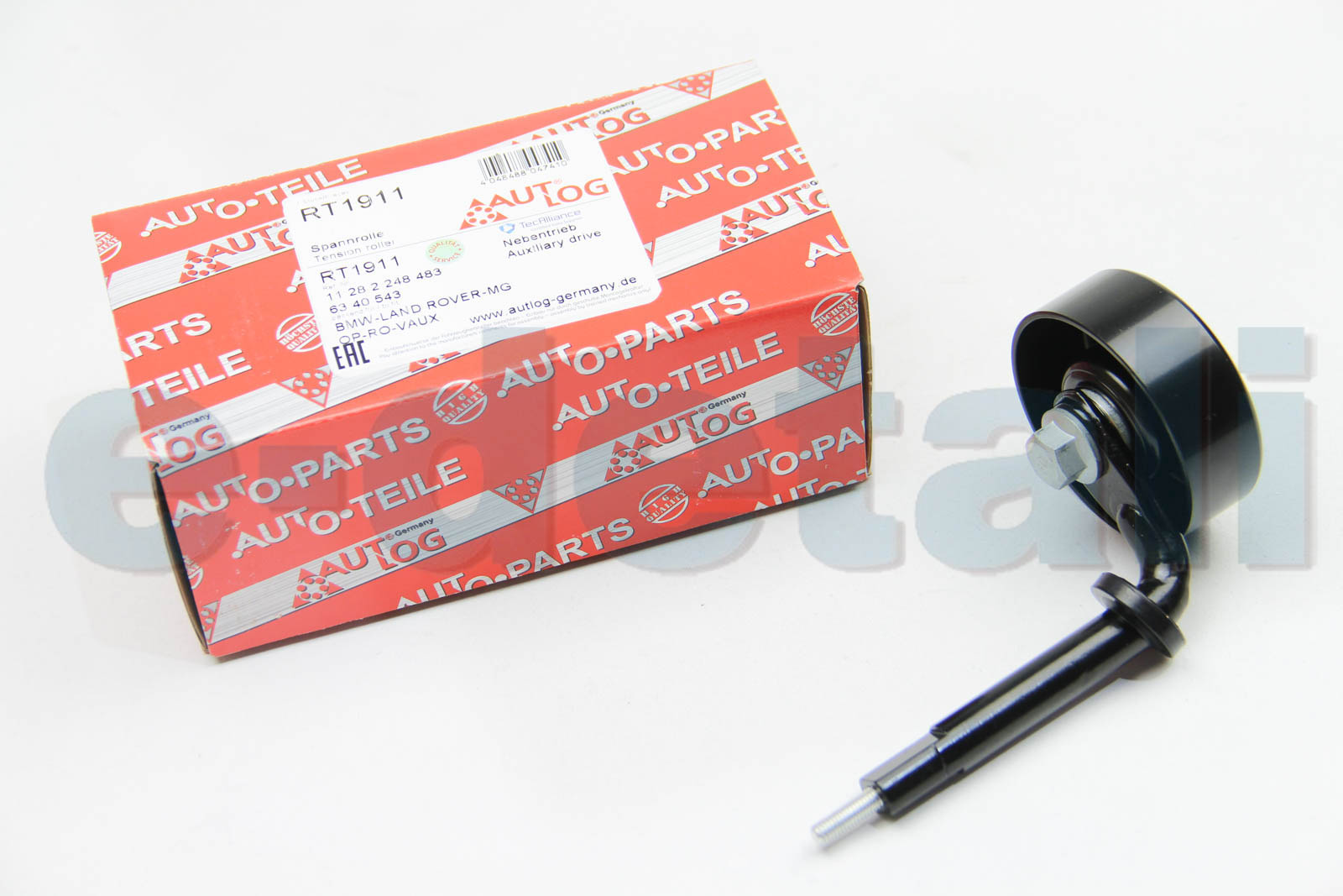 RT1911 AUTLOG Ролик ремня генератора 2.0/2.5/3.0D BMW 3(E46)/5(E39)/7(E38)/X5(E53) 98-12