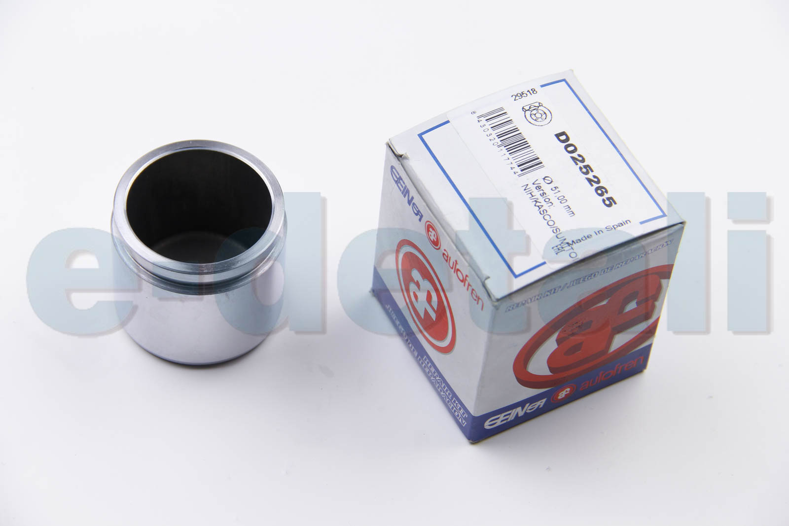 D025265 AUTOFREN SEINSA Поршенек суппорта перед LANCER/PICANTO (51х46,55мм) 79-
