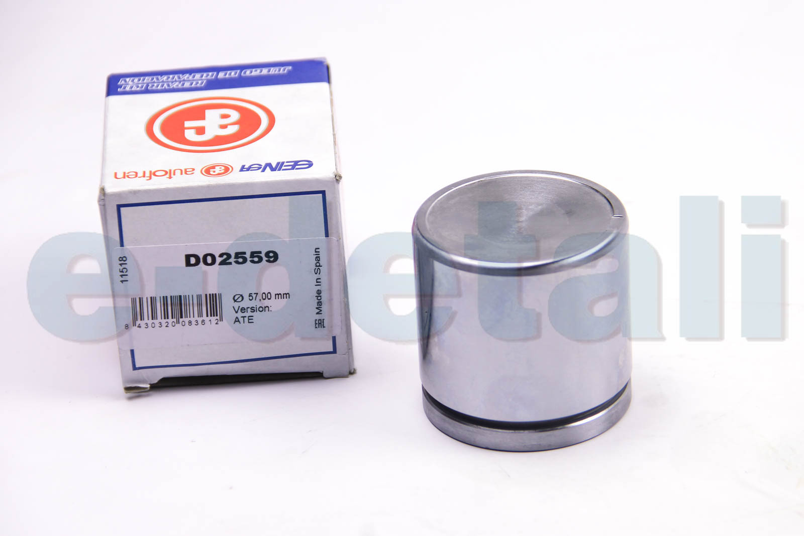 D02559 AUTOFREN SEINSA Поршенек суппорта перед Audi 100/A4/A6/Astra G/H/J/Corsa C/D/E/Combo/Vectra B/Passat B5 57x55,3