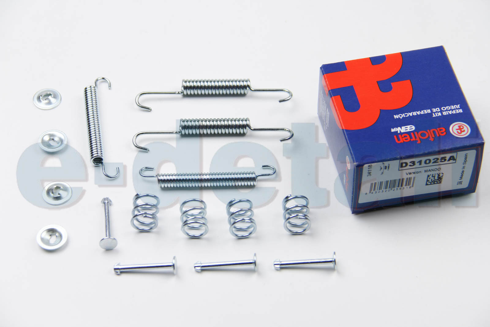 D31025A AUTOFREN SEINSA Комплект пружинок барабанных тормозов зад SPORTAGE/ix35 10- 170х27