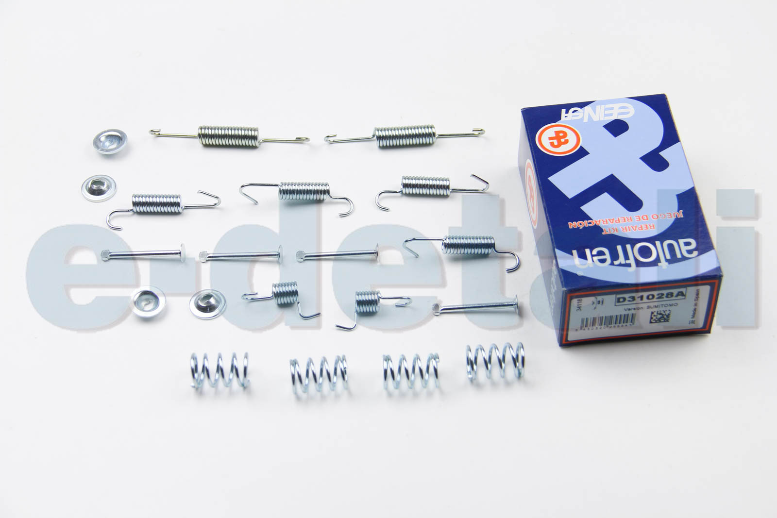 D31028A AUTOFREN SEINSA Комплект пружинок барабанных тормозов зад LACETTI/NUBIRA/EPICA 05- 170х26