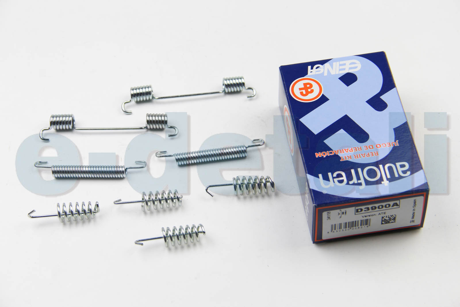 D3900A AUTOFREN SEINSA Комплект пружинок барабанных тормозов зад SPRINTER/LT 96-06 170х40