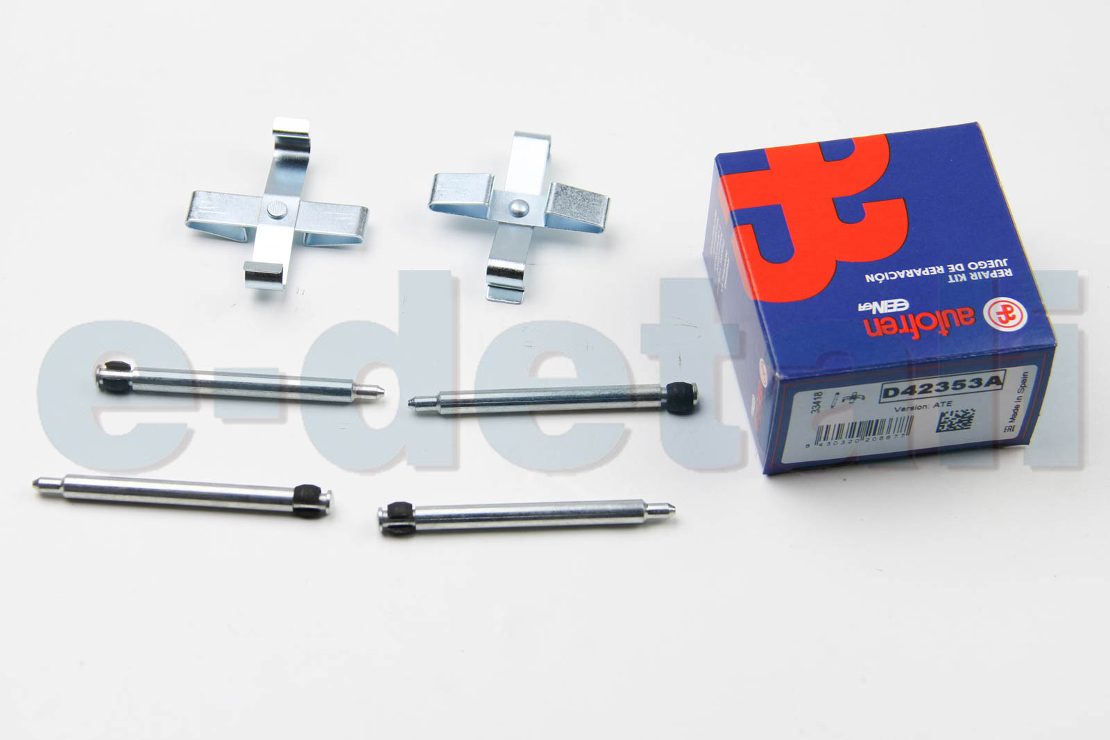 D42353A AUTOFREN SEINSA Монтажный к-кт тормозных колодок OMEGA 94-01