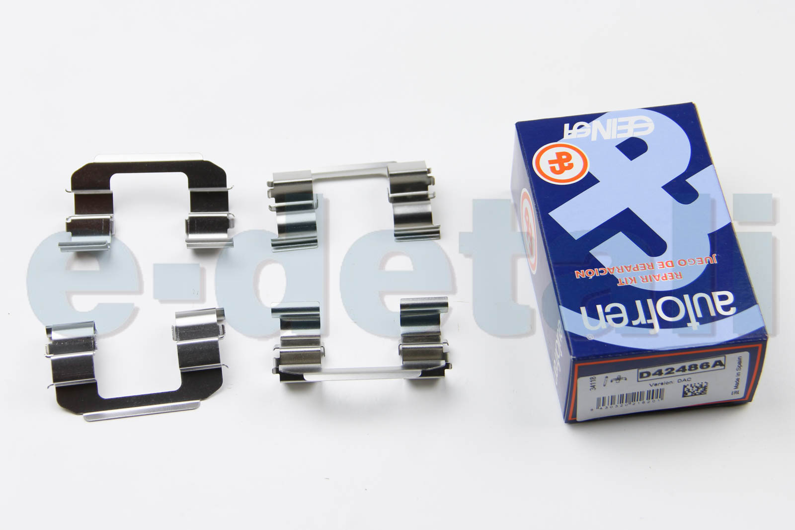 D42486A AUTOFREN SEINSA Монтажный к-кт тормозных колодок перед LACETTI/EPICA 05-