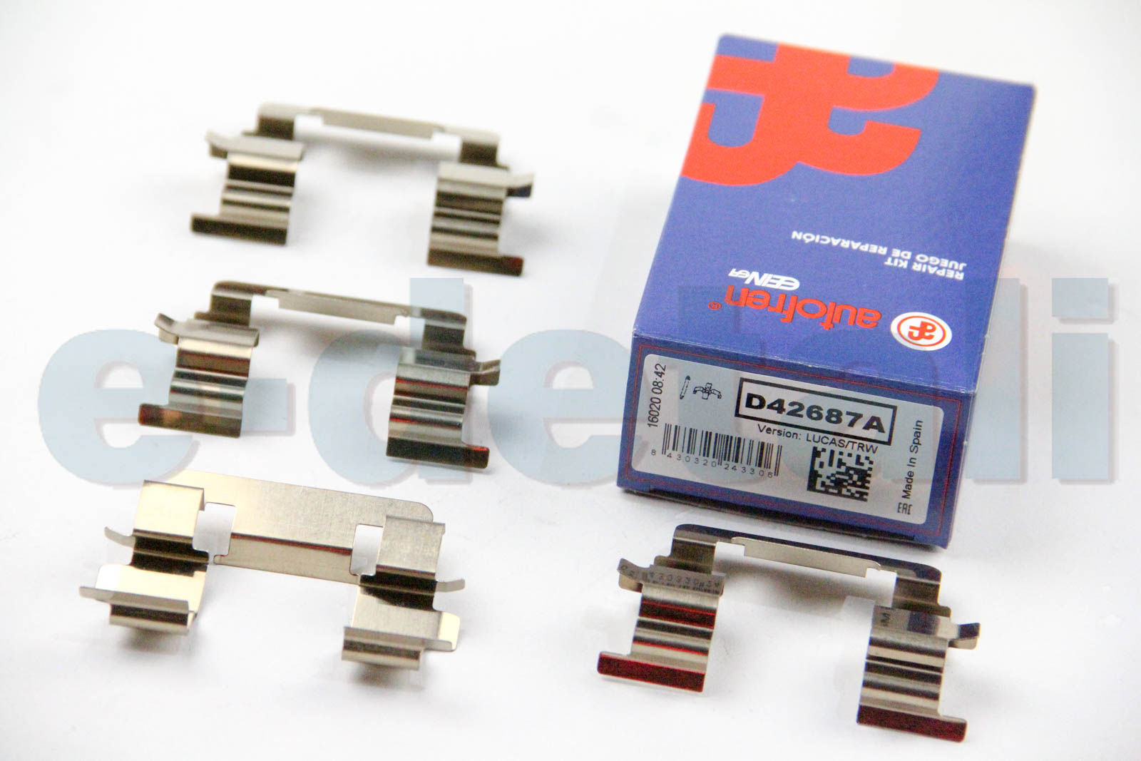 D42687A AUTOFREN SEINSA Монтажный к-кт тормозных колодок Accord/Almera/Primera 99-