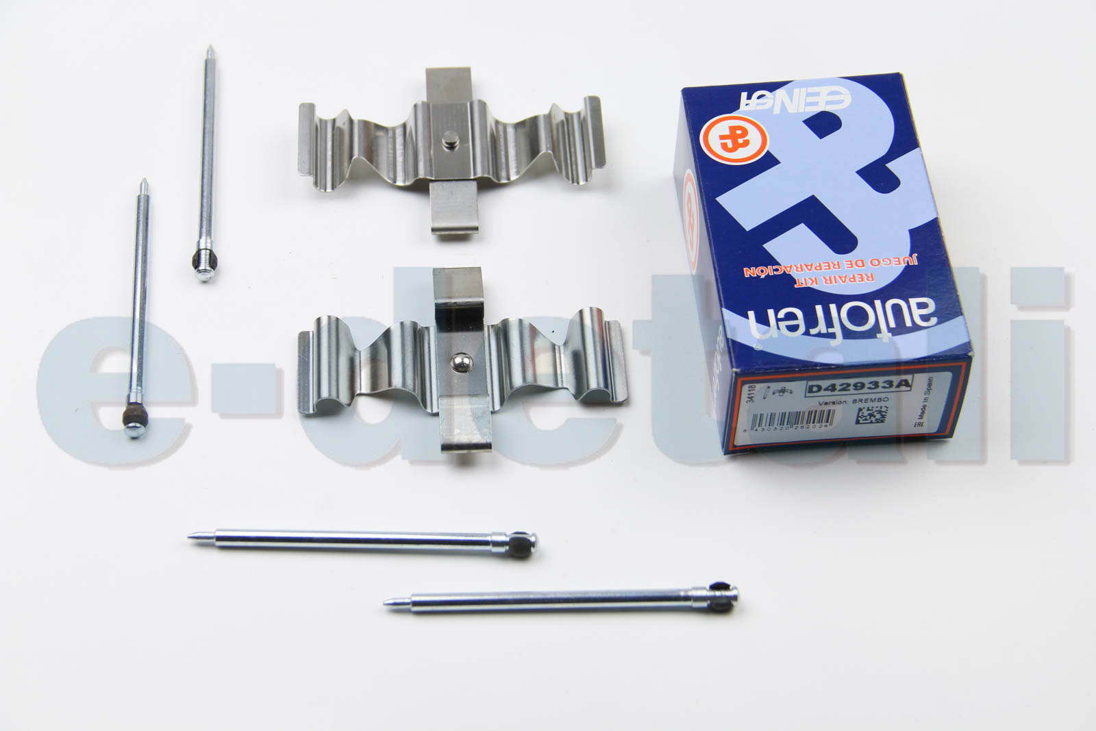 D42933A AUTOFREN SEINSA Монтажный к-кт тормозных колодок перед MB W163/W220 98-05