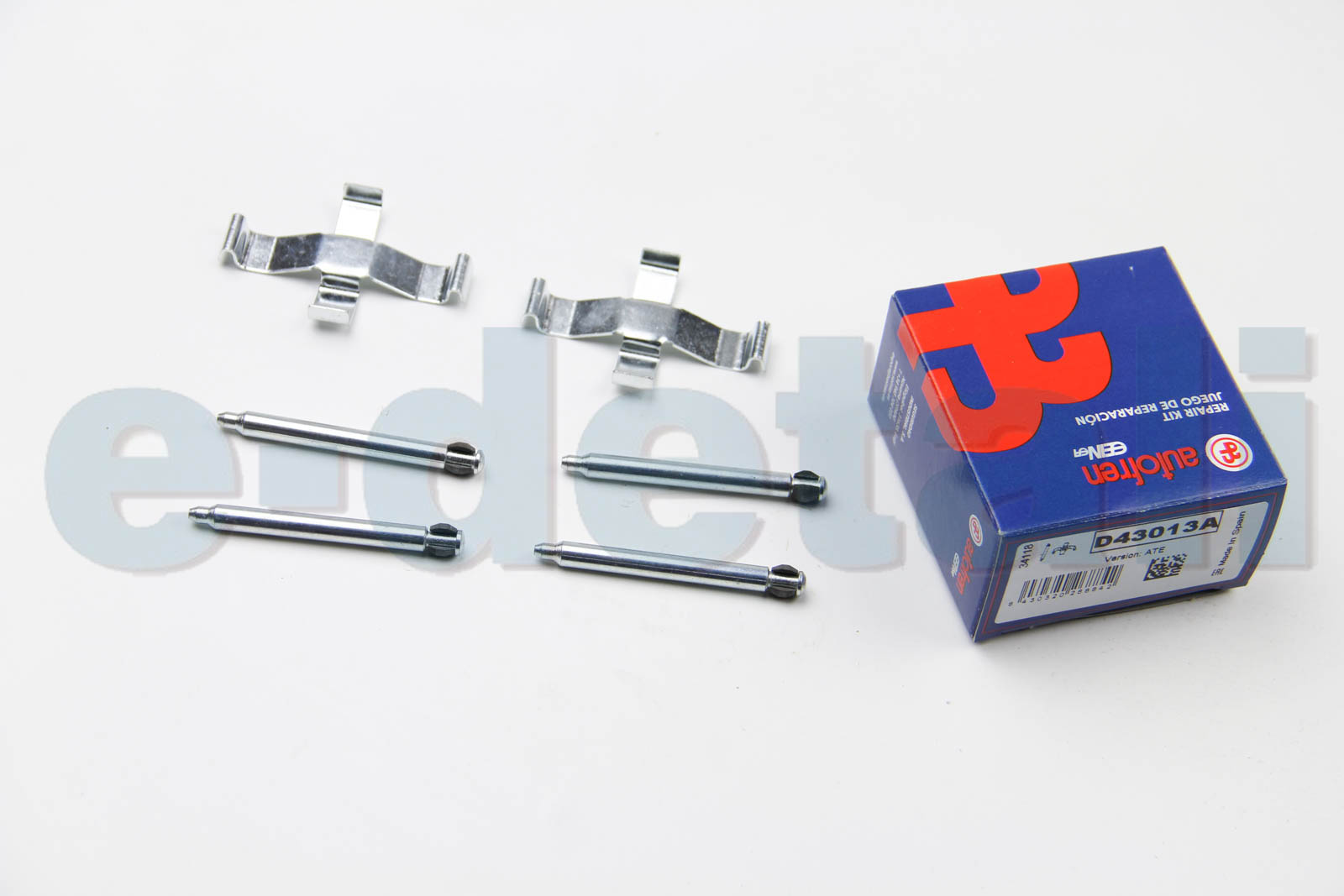 D43013A AUTOFREN SEINSA Монтажный к-кт тормозных колодок зад OMEGA/SENATOR 86-94