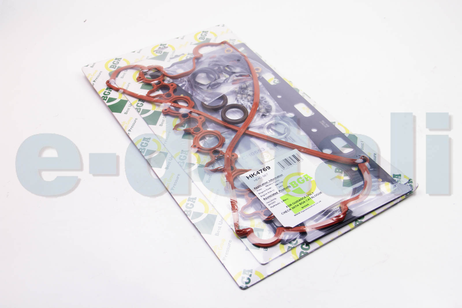 HK4769 BGA Комплект прокладок Master/Trafic 2.5dCi 01-06 (верх. c прокл. ГБЦ) (G9U 720/724/730/754)