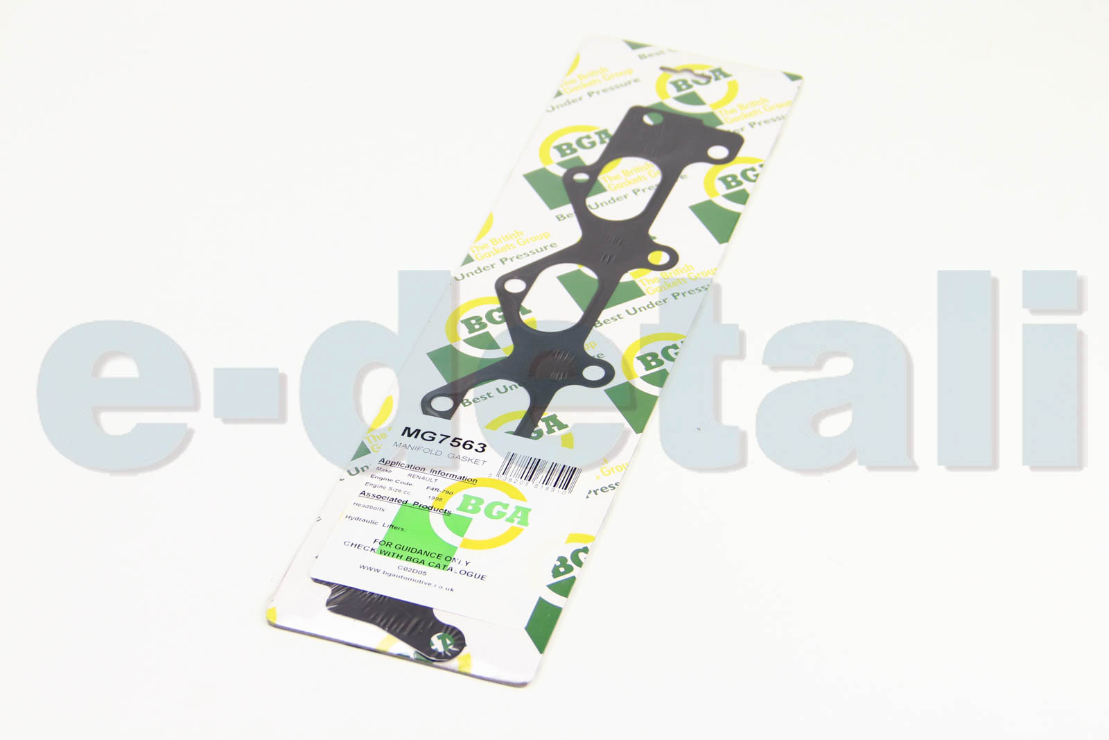 MG7563 BGA Прокладка коллектора впуск Vivaro 2.0i 01-