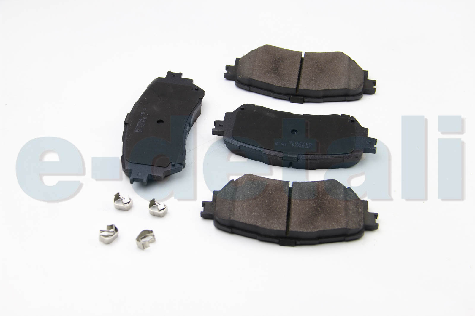BP3554 BREMSI Тормозные колодки перед. Mazda 6 12- (Akebono)