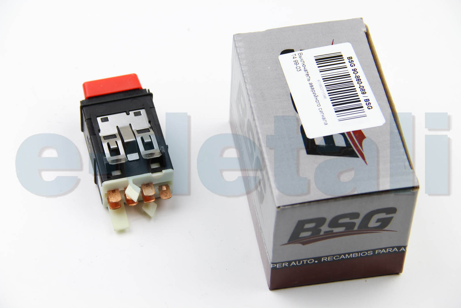 BSG90860089 BSG Выключатель аварийного сигнала T4 99-03