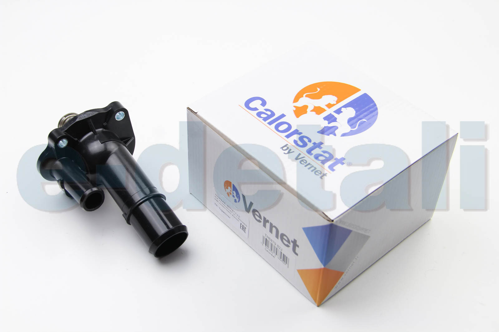 TH687982J CALORSTAT BY VERNET Термостат Ford Focus/Mazda 3/5 1.8-2.0i 03- (82C) c корпусом