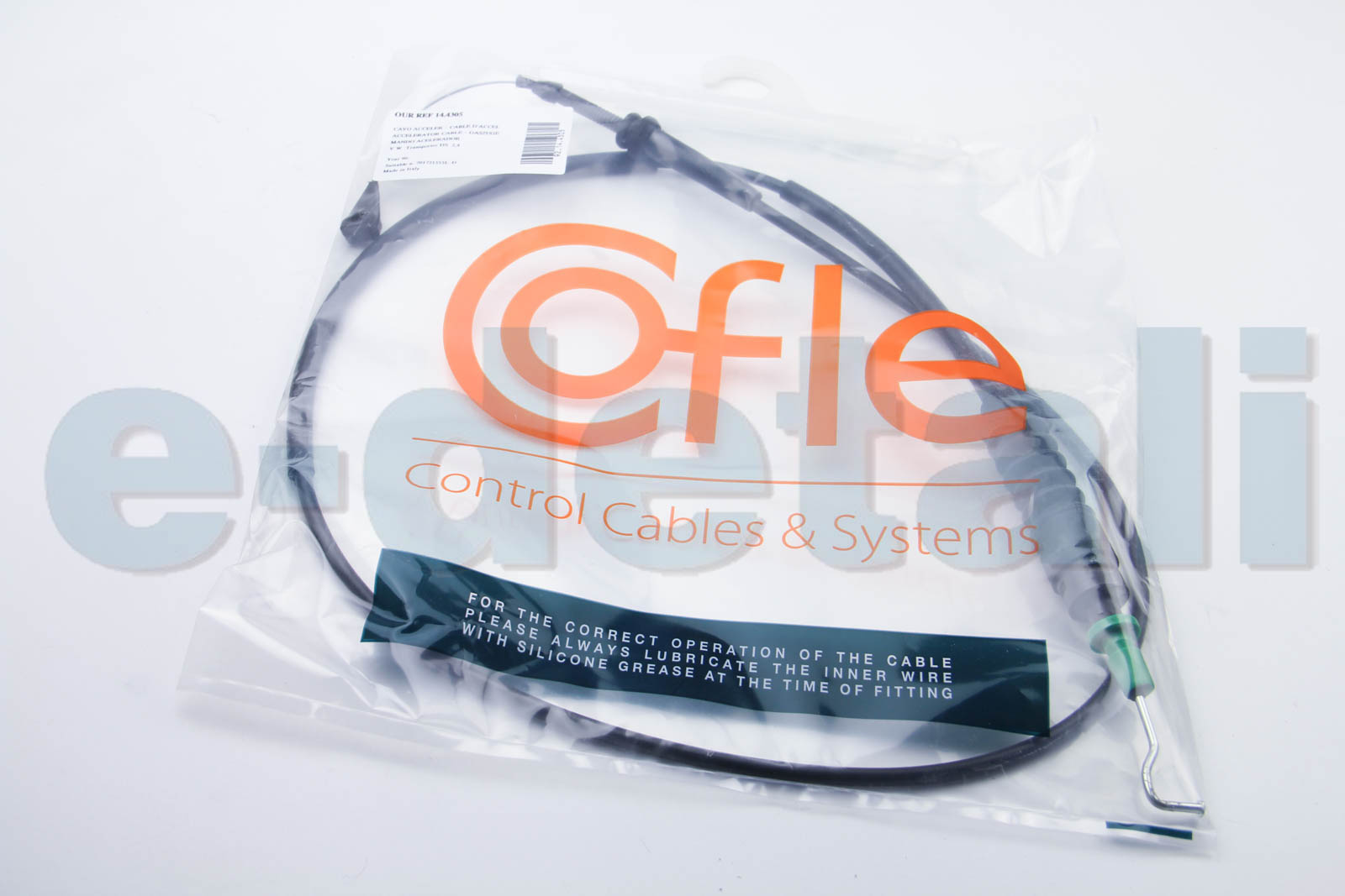 144305 COFLE Трос газу T4 1.9/2.4D (1705мм)  90>