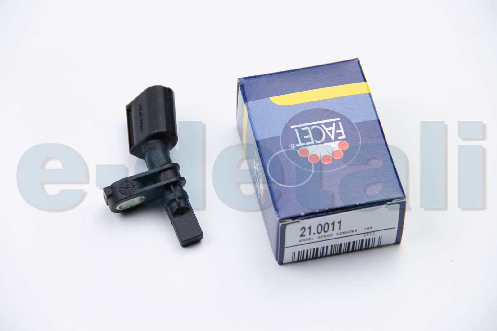 210011 FACET Датчик ABS передний Polo 01-/Fabia 99-08/Cordoba/Ibiza 02- Л.