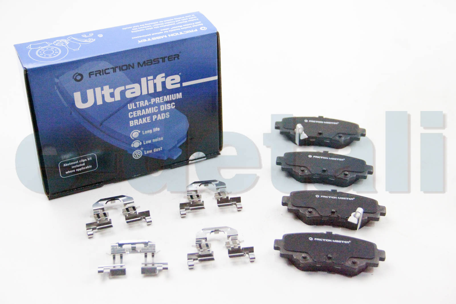 CMX1729 FRICTION MASTER Тормозные колодки дисковые Ceramic