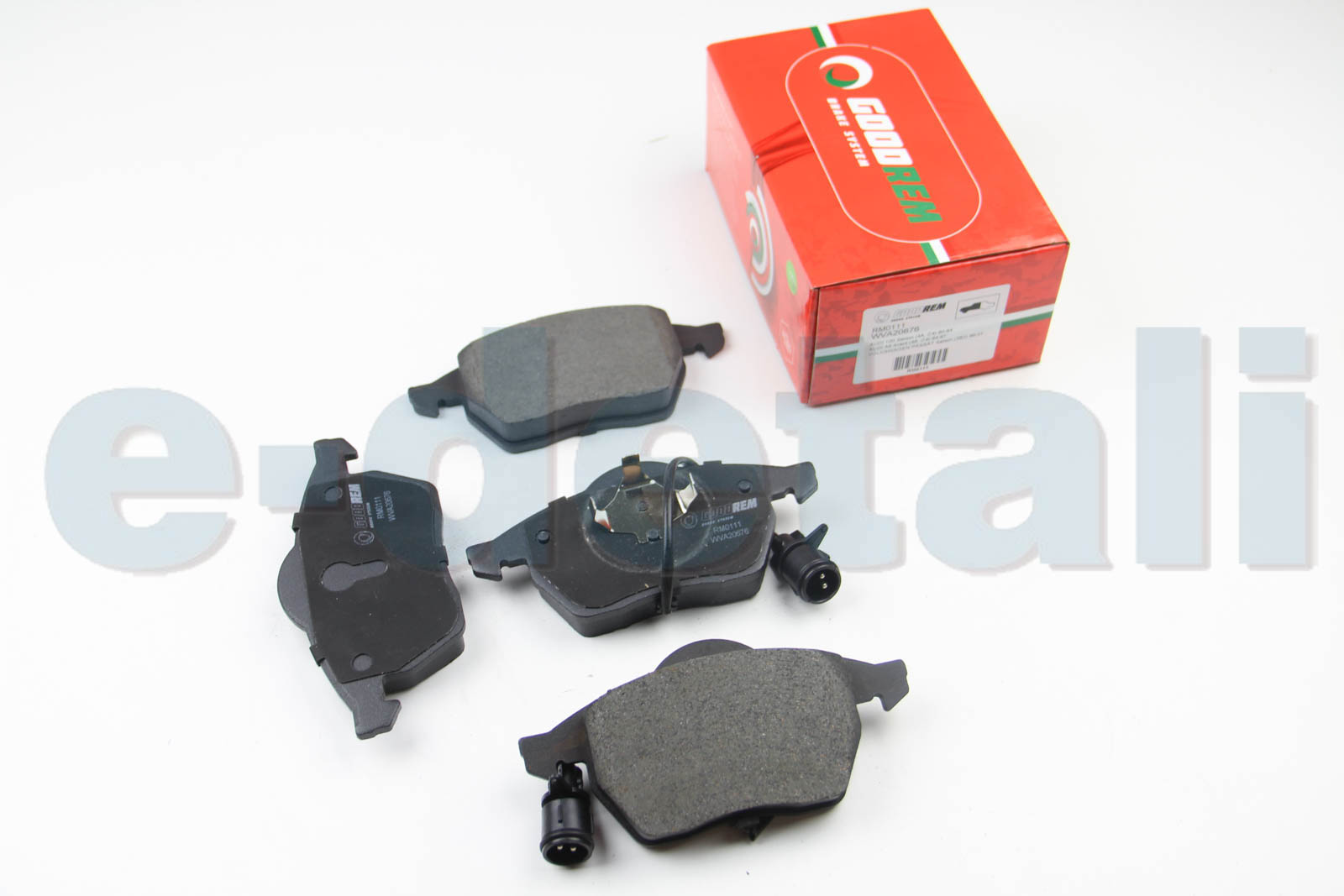 RM0111 GOODREM Тормозные колодки перед. Audi 100/A4/A6 90- (ATE)