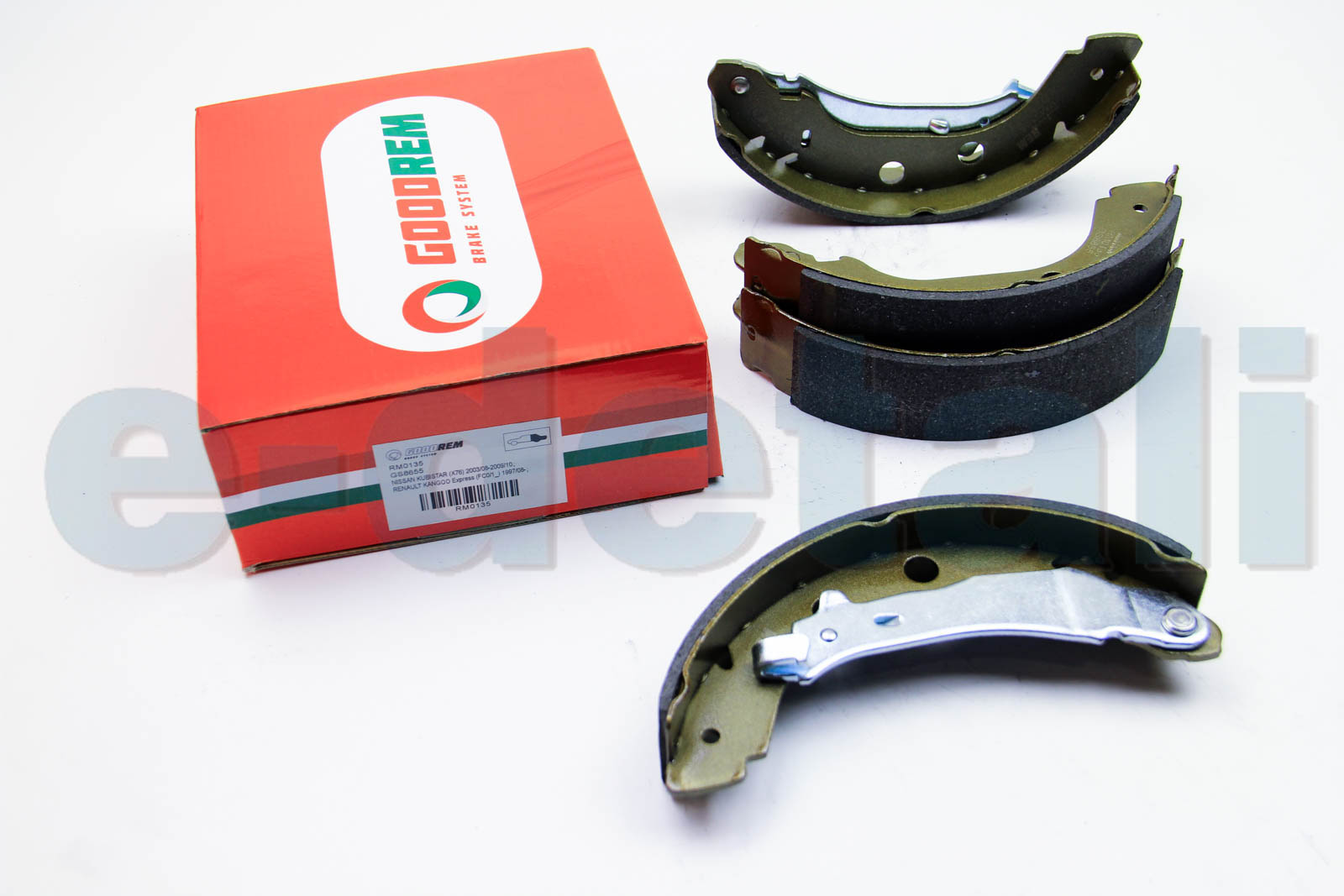RM0135 GOODREM Тормозные колодки зад. Kangoo 97- (228x42) (Bdx)