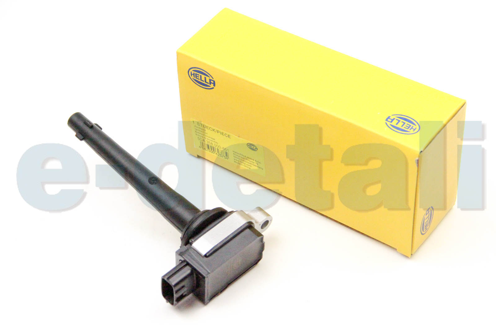 5DA358000651 HELLA HELLA NISSAN Катушка зажигания Qashqai,Tiida,Note,Micra,X-Trail 1.6/2.5 05-