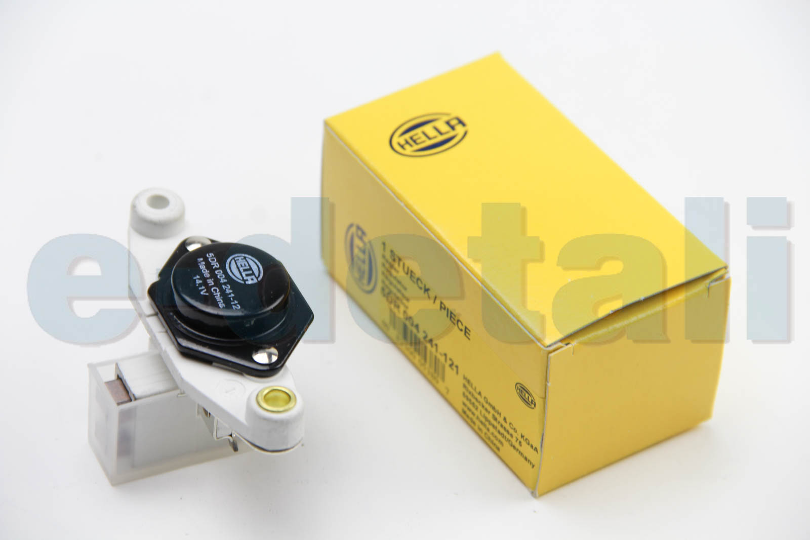 5DR004241121 HELLA Регулятор генератора AUDI/BMW/OPEL/VW 0.9-4.9 67-03