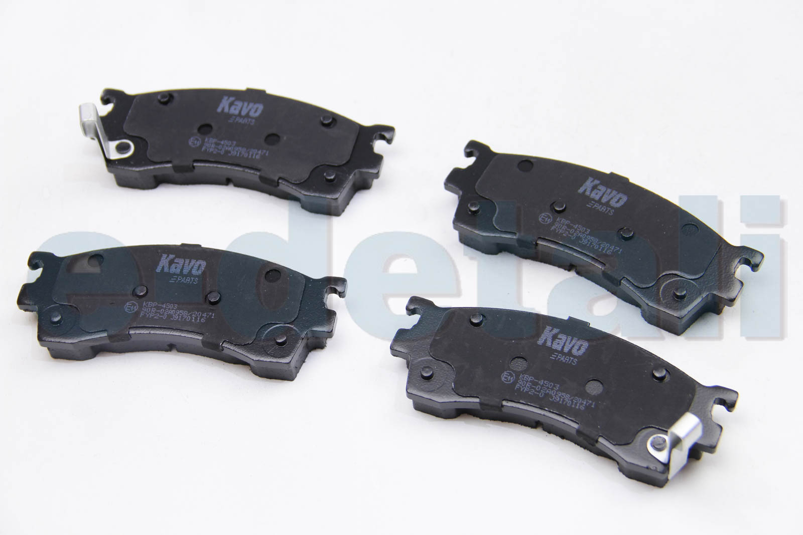 KBP4503 KAVO PARTS Комплект тормозных колодок, дисковый тормоз